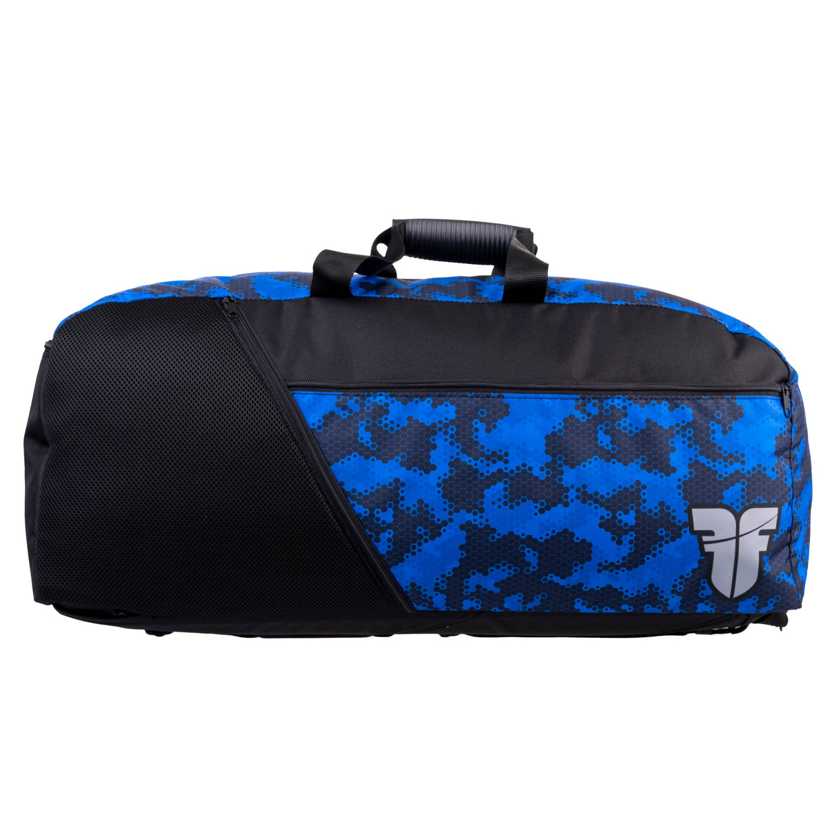 Fighter Sporttasche/Rucksack - blaue Waben