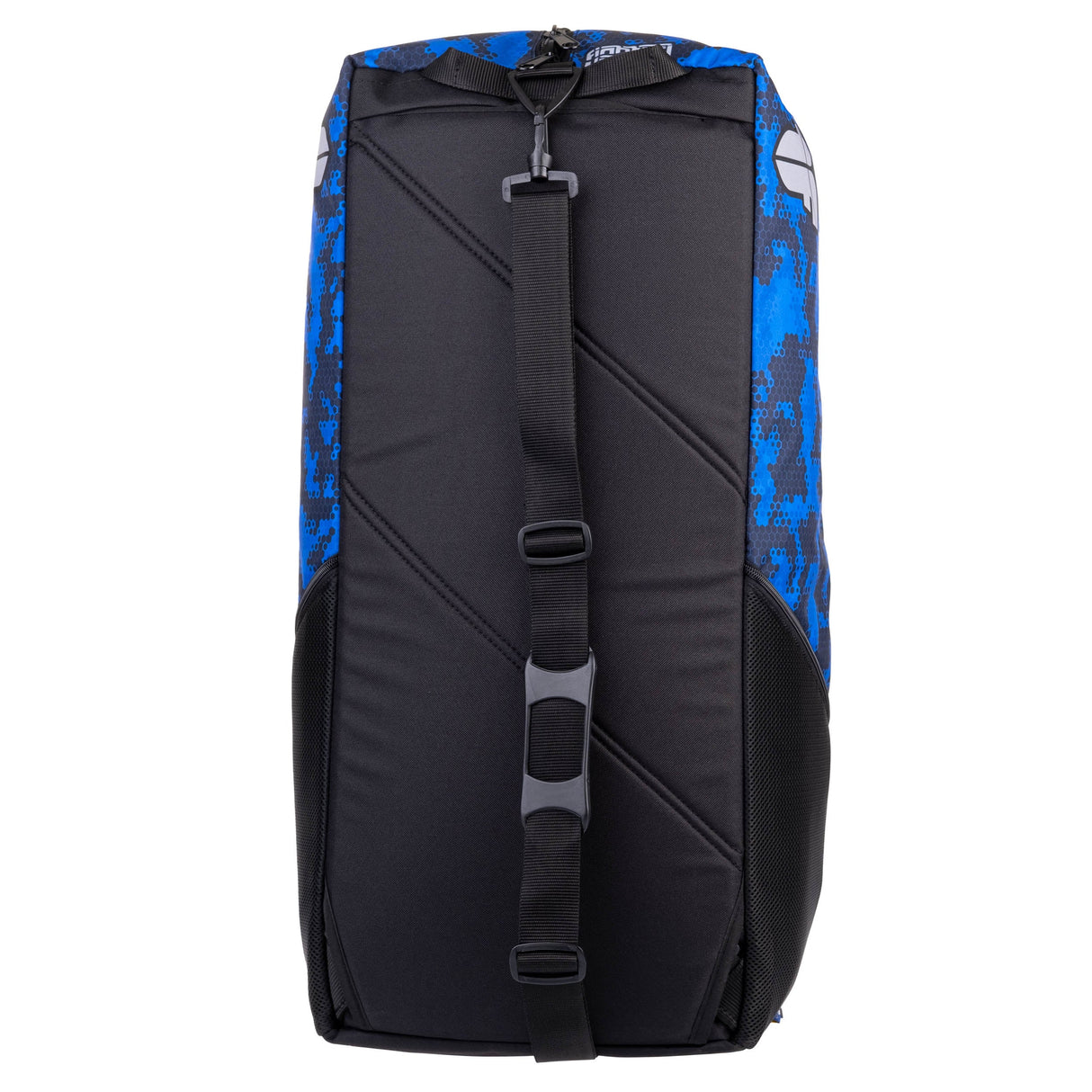 Fighter Sporttasche/Rucksack - blaue Waben