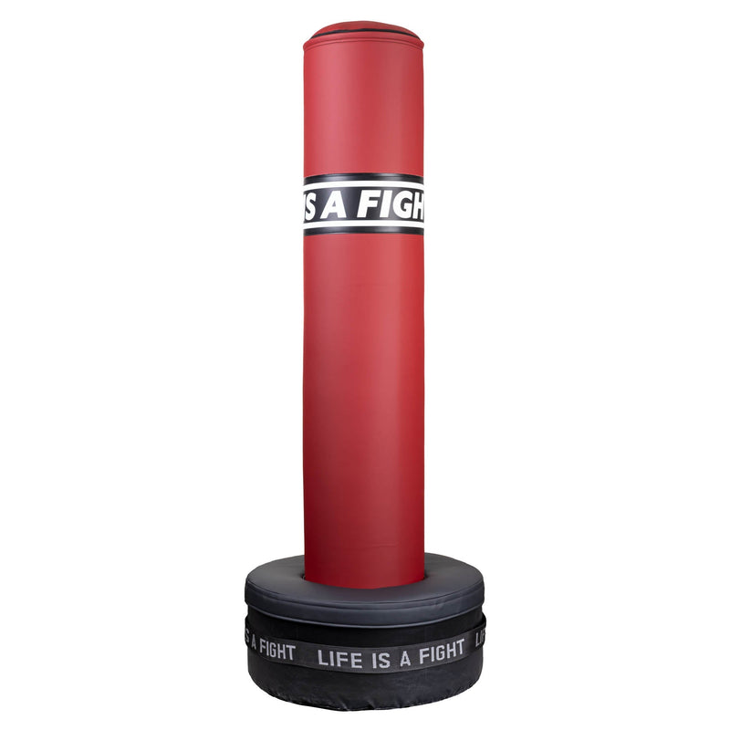 Fighter Free-Standing Boxing Bag  EASY - dark red