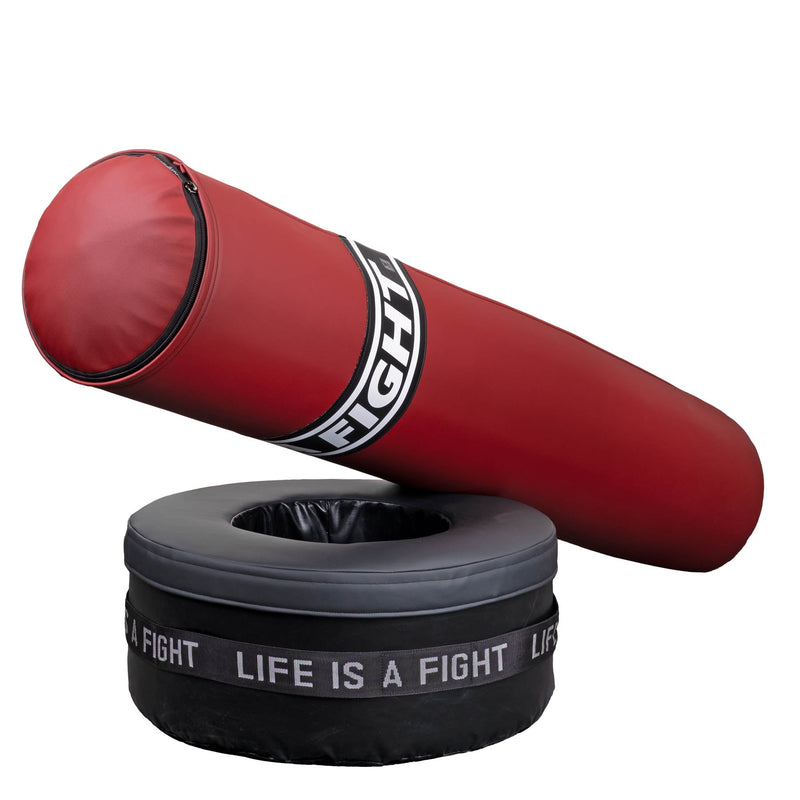 Fighter Free-Standing Boxing Bag  EASY - dark red