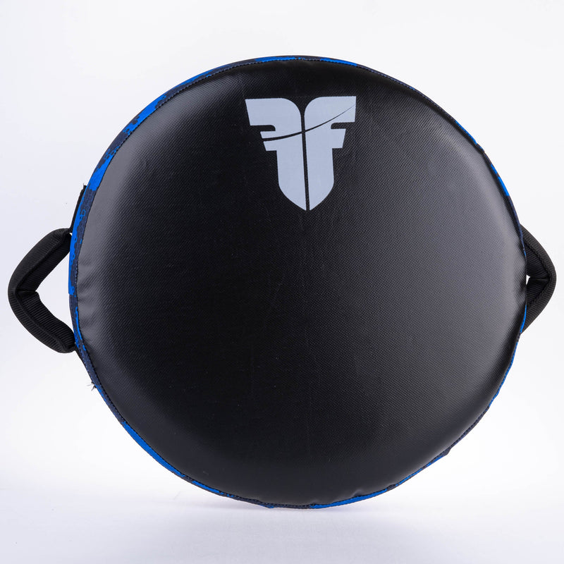 Fighter Round Shield - Life Is A Fight - Blue Camo, FKSH-35