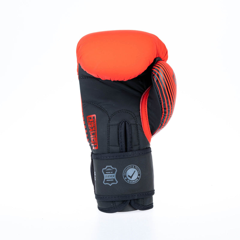 Fighter Boxing Gloves SPLIT Stripes - red/black
