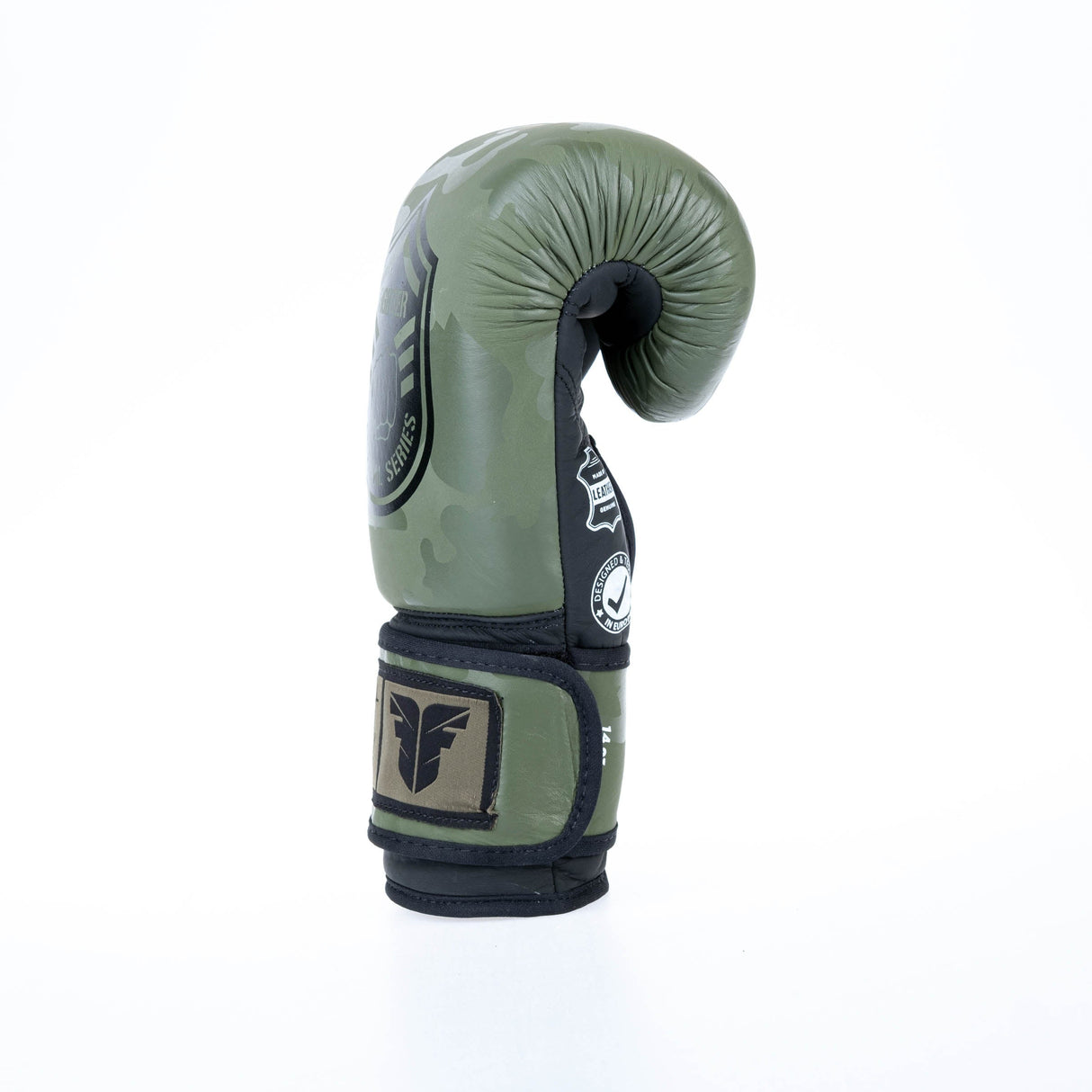 Guantes de boxeo de combate táctico - caki