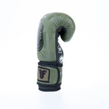 Guantes de boxeo de combate táctico - caki