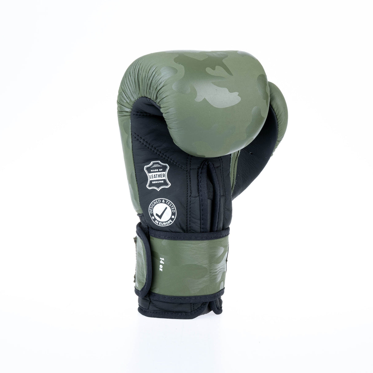 Guantes de boxeo de combate táctico - caki