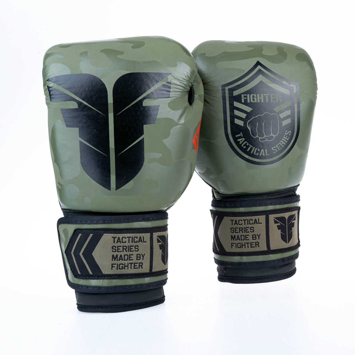 Guantes de boxeo de combate táctico - caki