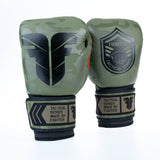 Guantes de boxeo de combate táctico - caki