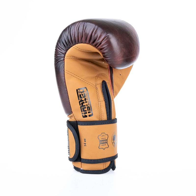 Fighter Boxing Gloves Retro - brown