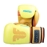 Entrenamiento de guantes de boxeo de combate: amarillo/naranja, FBG-Trn-004