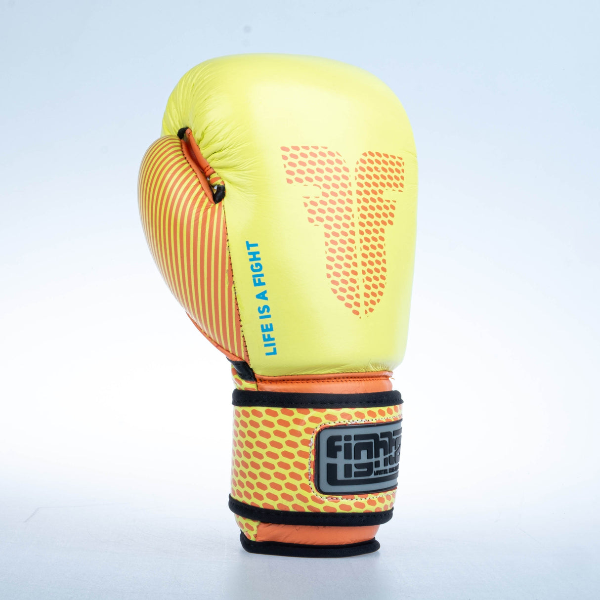 Entrenamiento de guantes de boxeo de combate: amarillo/naranja, FBG-Trn-004