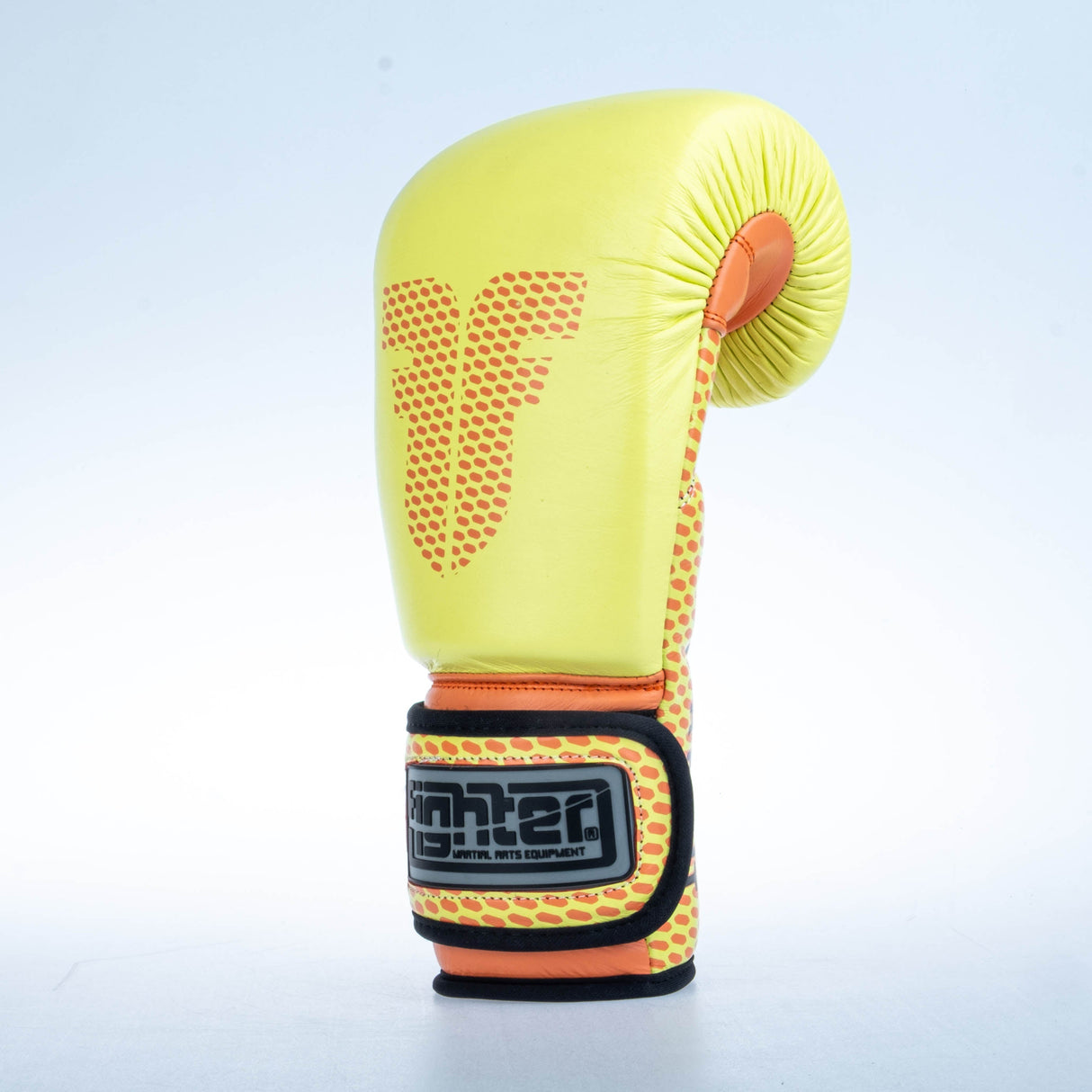 Entrenamiento de guantes de boxeo de combate: amarillo/naranja, FBG-Trn-004