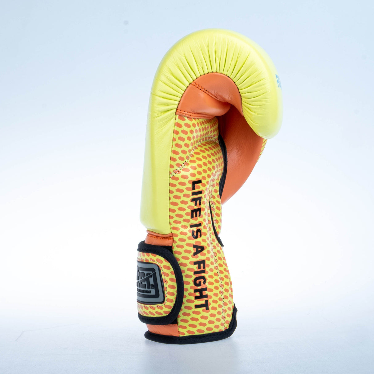 Entrenamiento de guantes de boxeo de combate: amarillo/naranja, FBG-Trn-004