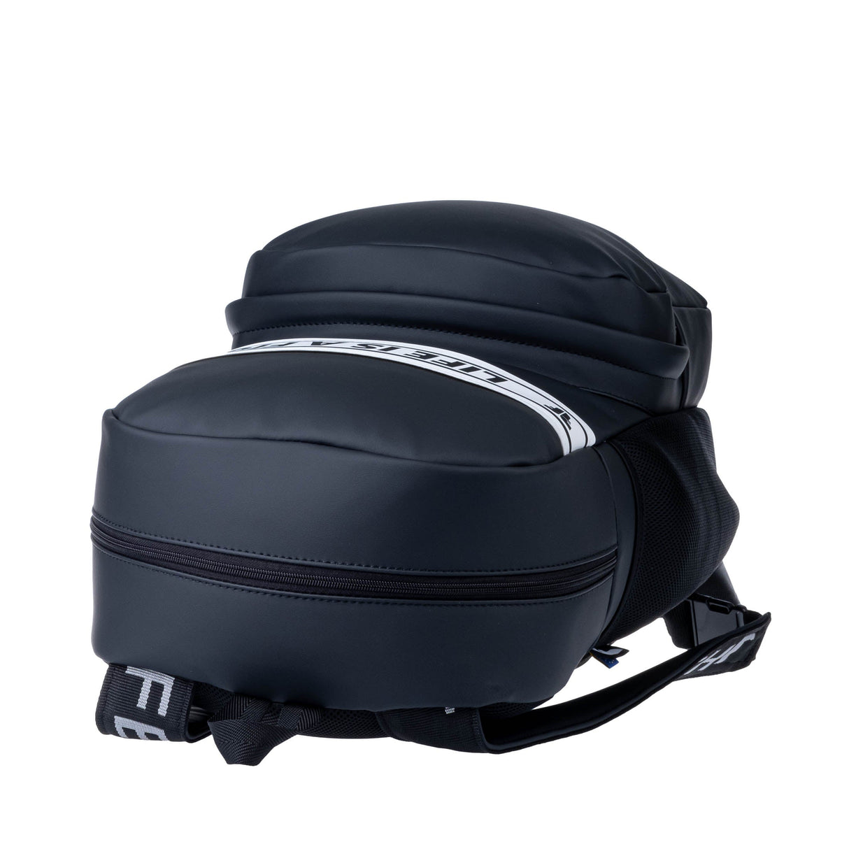 Sac à dos Fighter en similicuir - noir