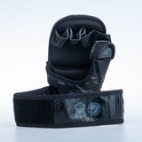 Gants Fighter MMA Pro - noir/gris FMGL-PRO-002