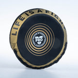 Fighter Round Shield Pro Small - noir/or, FSMPR-001-BG