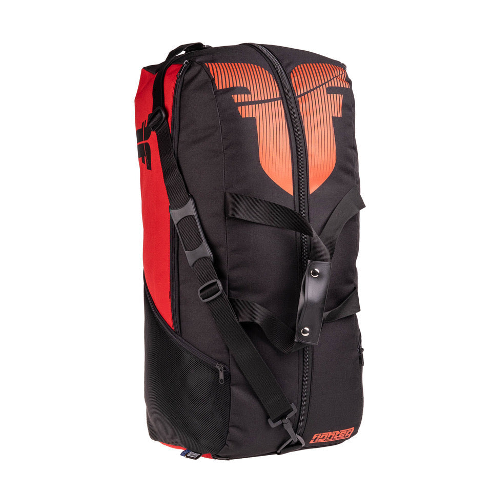 Bolsa deportiva de combate - Tamaño L - Rojo/Negro
