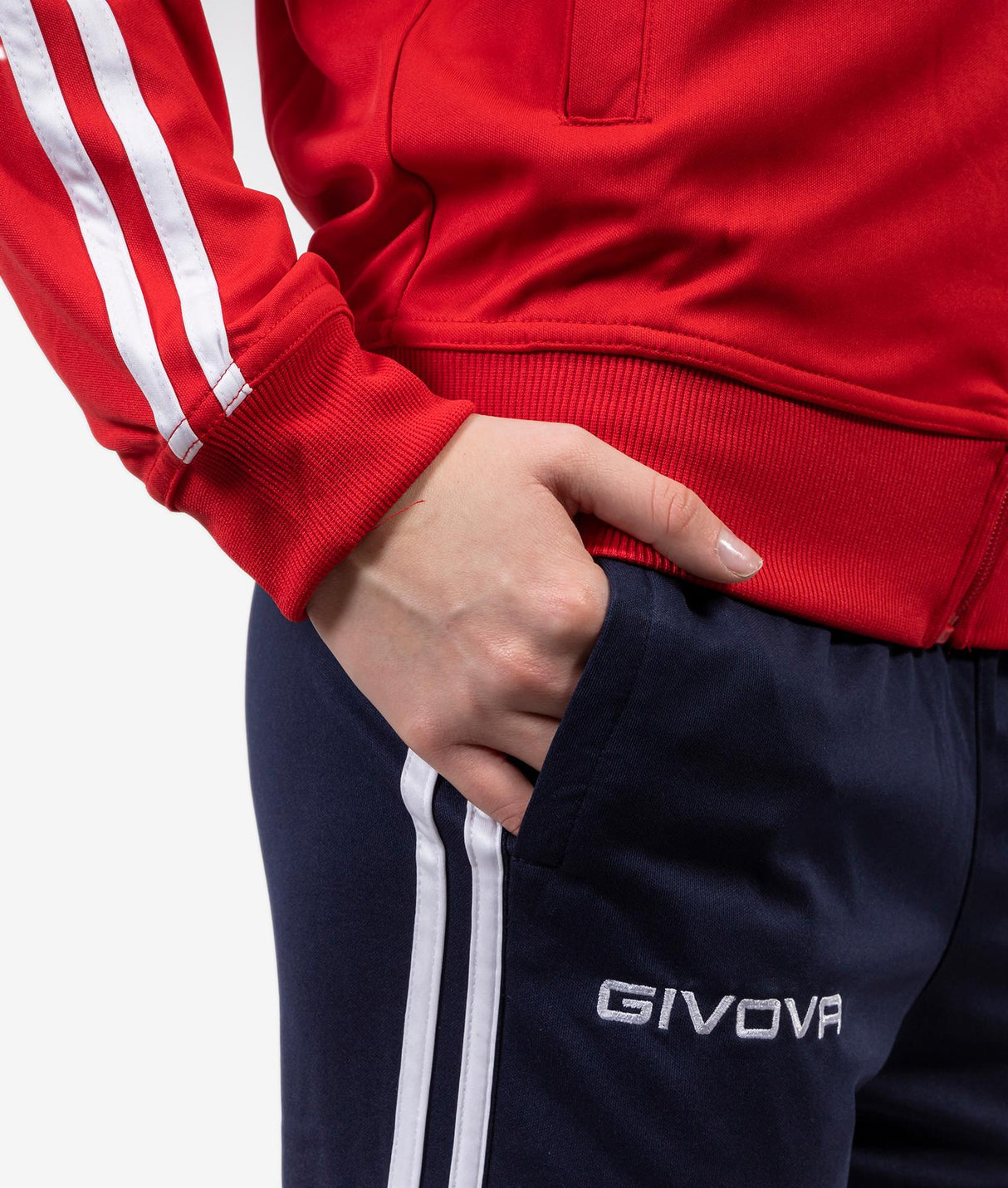 Givova Packguit Revolution Summer - Red/Royal Blue