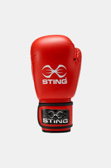 Gants de boxe Sting IBA Competition - rouge, S2AG-02