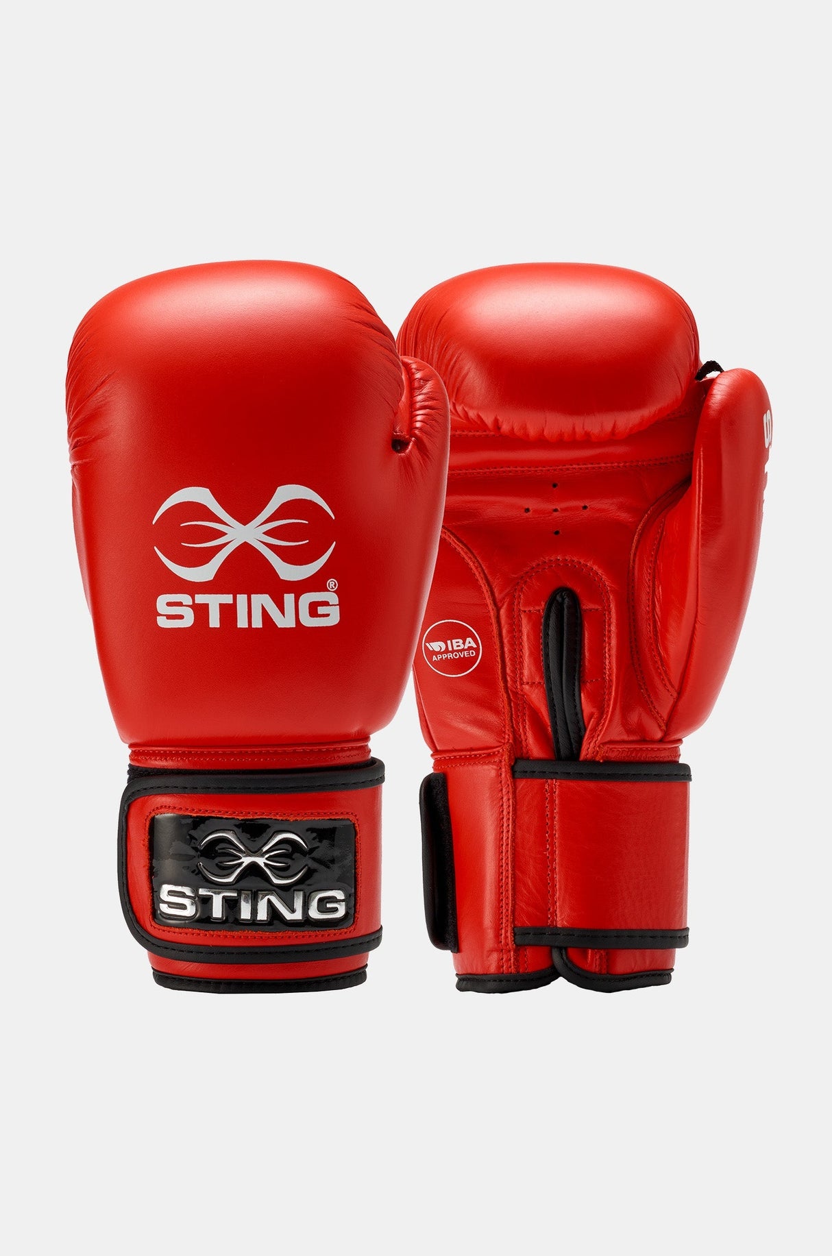 Gants de boxe Sting IBA Competition - rouge, S2AG-02