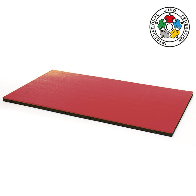 Trocellen judo tatami I-TIS Judo IJF 2x1 m - red - 5cm, 85266001-R