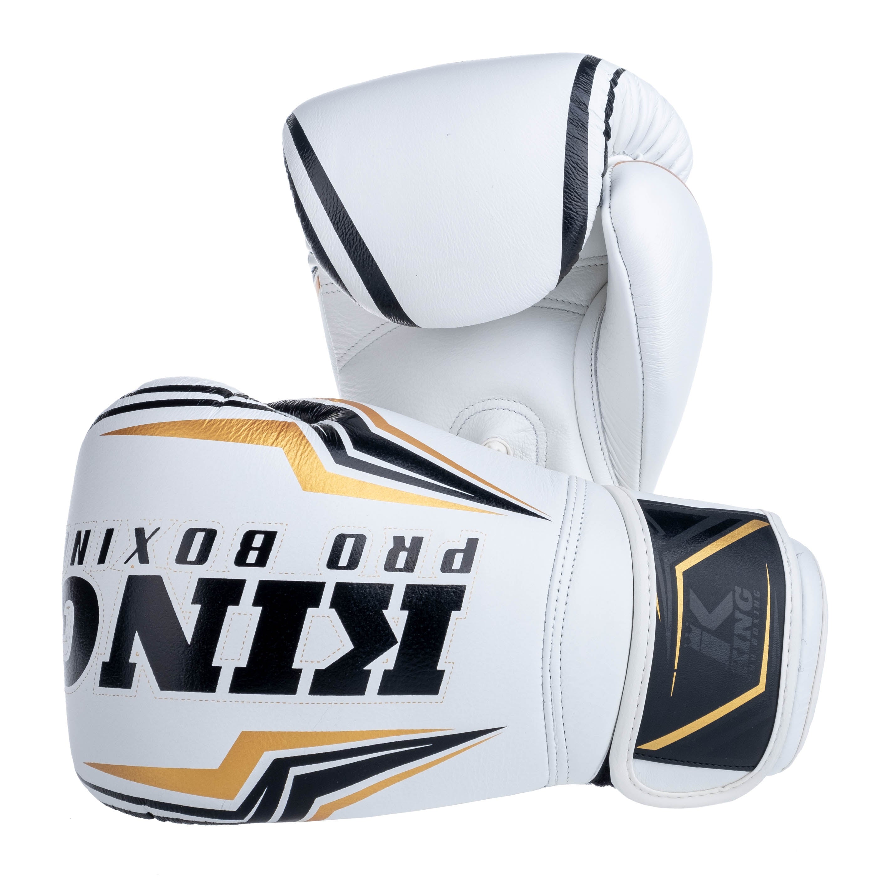 King Pro Boxing BG THOR – Weiß/Gold – Fighters Europe