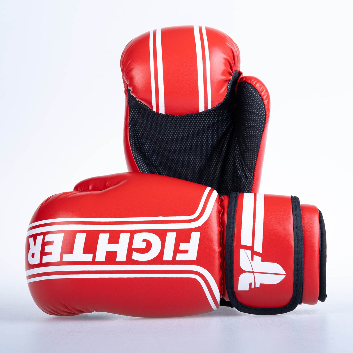 Fighter Open Handschuhe Stripe - SGP Edition - rot