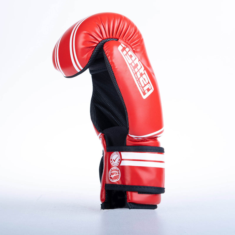 Fighter Open Gloves Stripe - SGP Edition - red