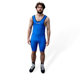 Men's Wrestling Suit Combat Sport Classic - Azul