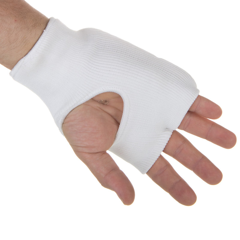 Fighter Basic Karate Hand Protector - white, JE1493