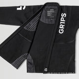 GR1PS BJJ Uniforme Primero Competencia - Negro, G10118 -Blk