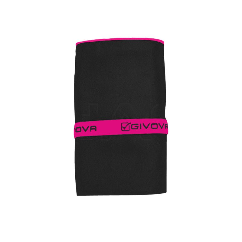 Givova Microfiber Towel - black/pink