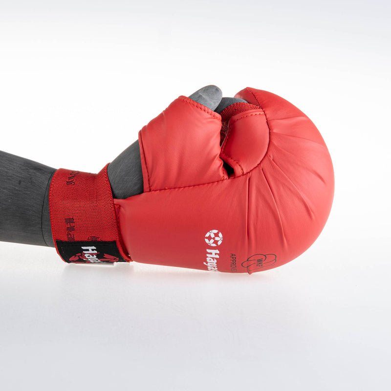 Hayashi Karate fist protector TSUKI with thumb (WKF approved) - red, 238
