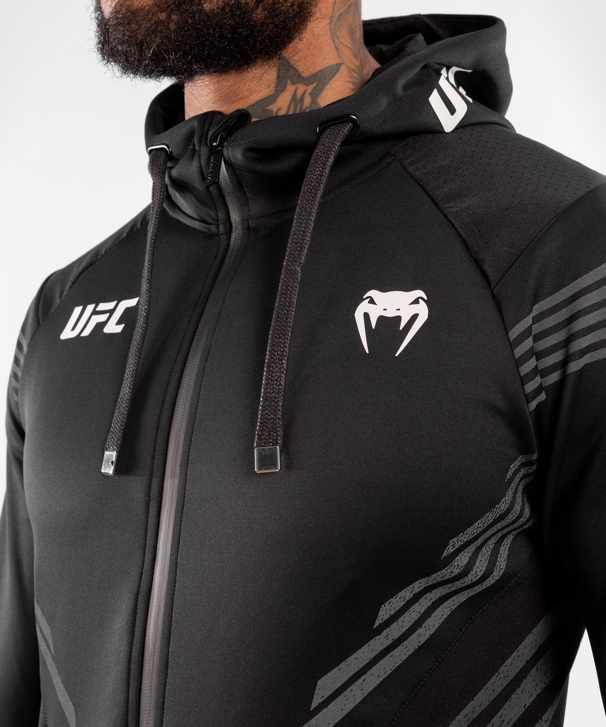 Venum UFC Hoodie Authentic Fight Night - schwarz