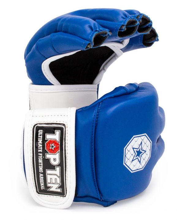 Top Ten MMA Gloves Striking C-Type - blue/white, 23351-61