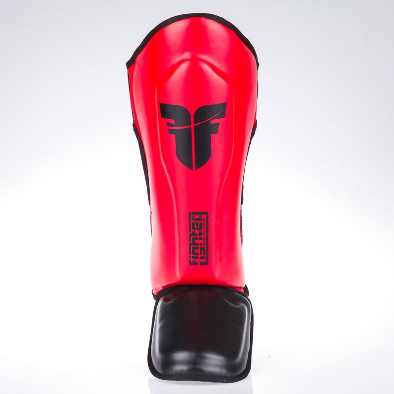 Fighter Shinguards Thai Classic - red/black, JE1573RB