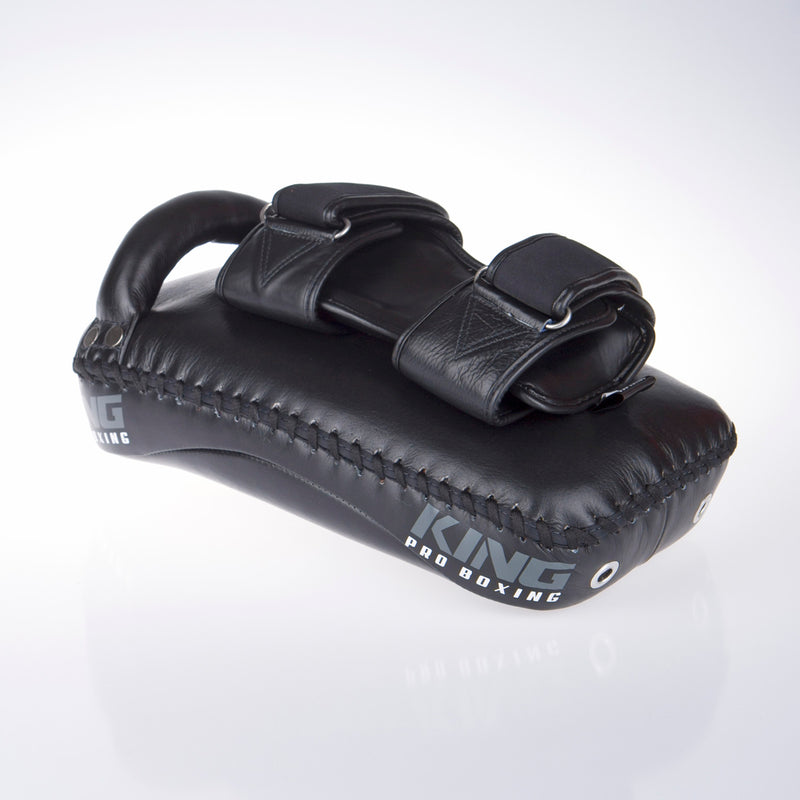 King Pro Boxing Kick/Thai  Pad - Black/Grey, KPB/KP-BLK/GREY