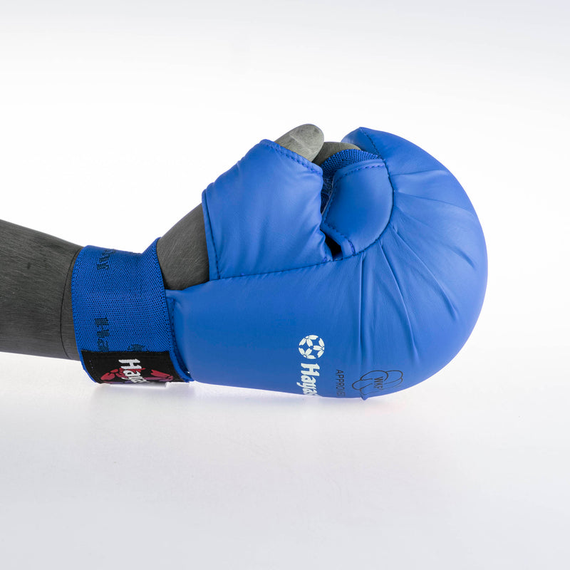 Hayashi Karate fist protector TSUKI with thumb (WKF approved) - blue, 238