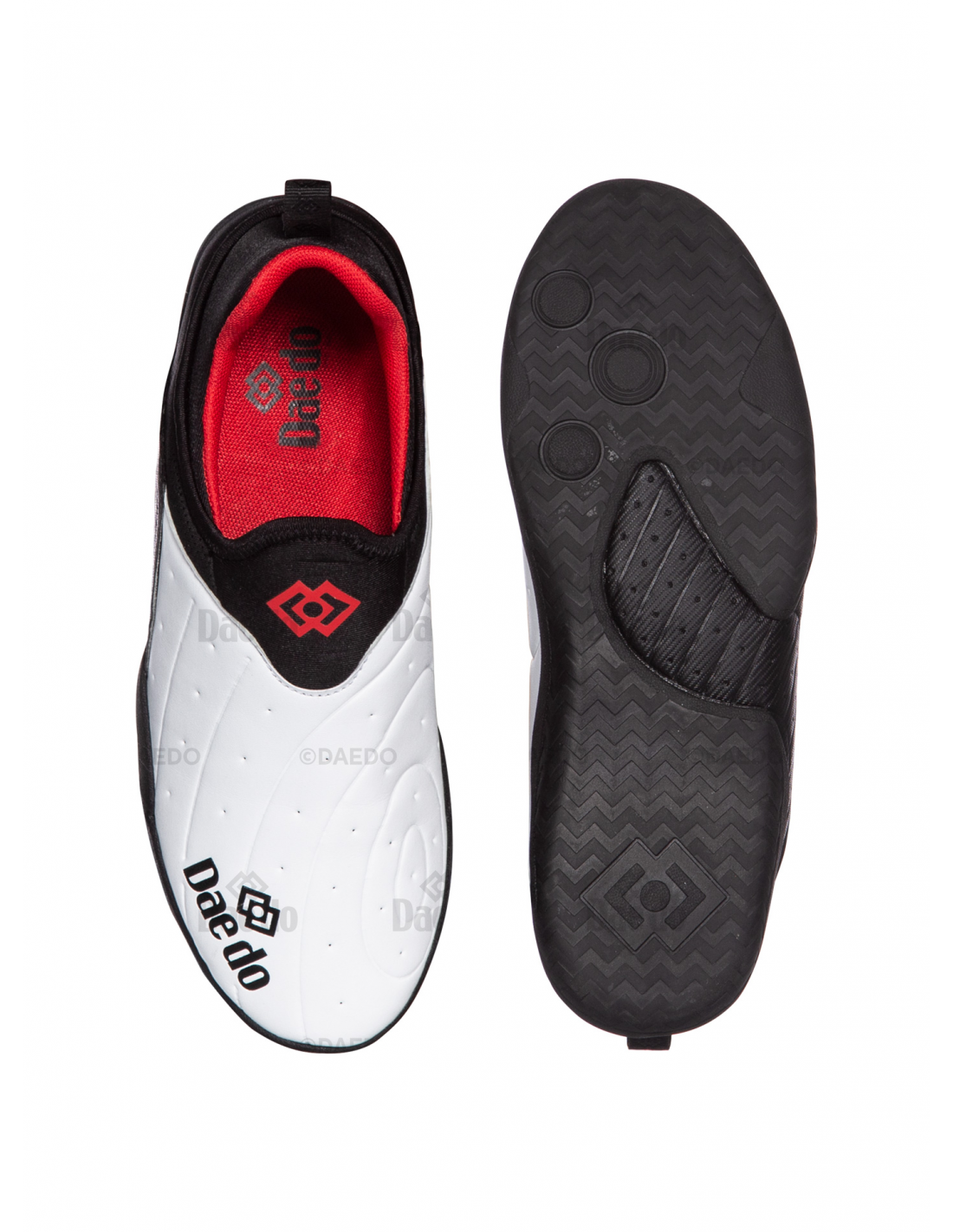 Daedo Budo Schuhe ACTION - weiß/schwarz, ZA3150