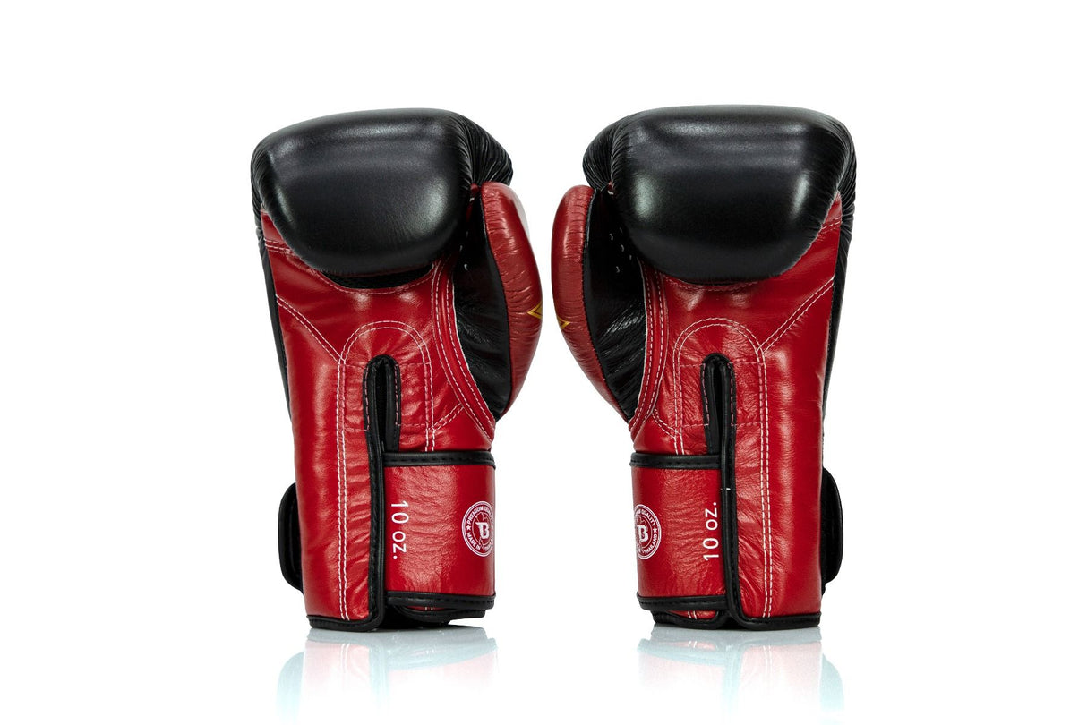 Fairtex Boxing Gloves Booster Series - black/red