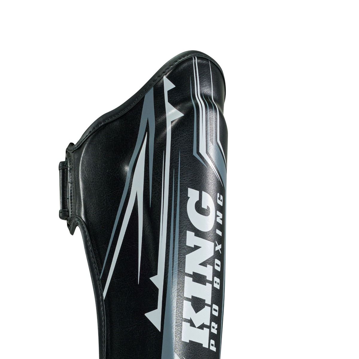 King Pro Protège-tibias de boxe Spartan 1 - noir, KPB/SG SPARTAN 1