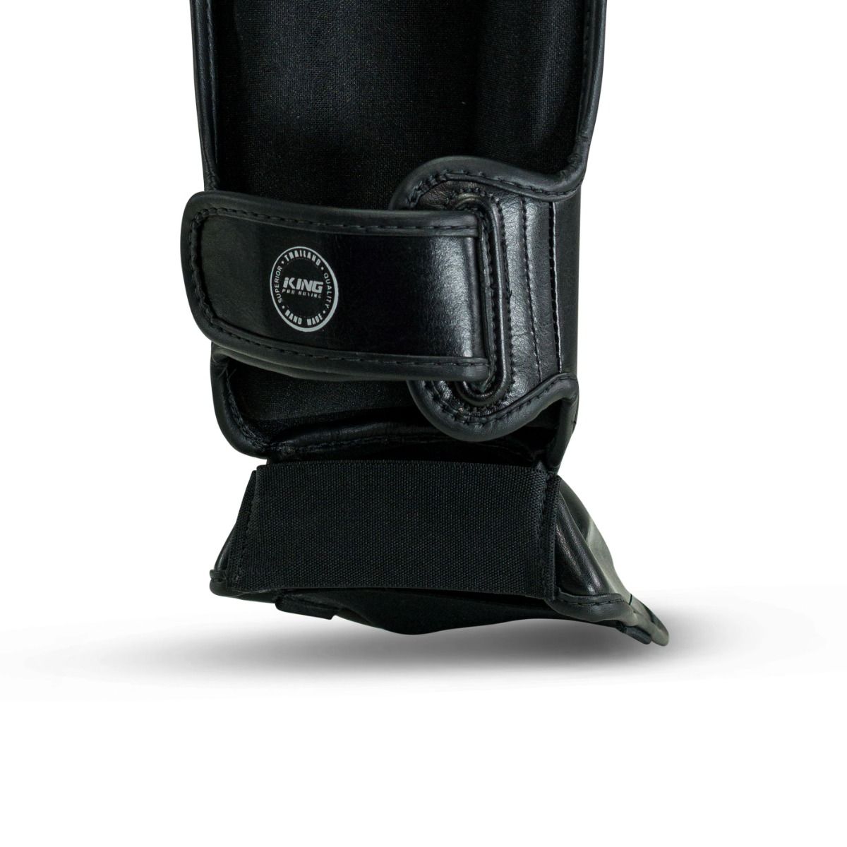 King Pro Protège-tibias de boxe Spartan 1 - noir, KPB/SG SPARTAN 1