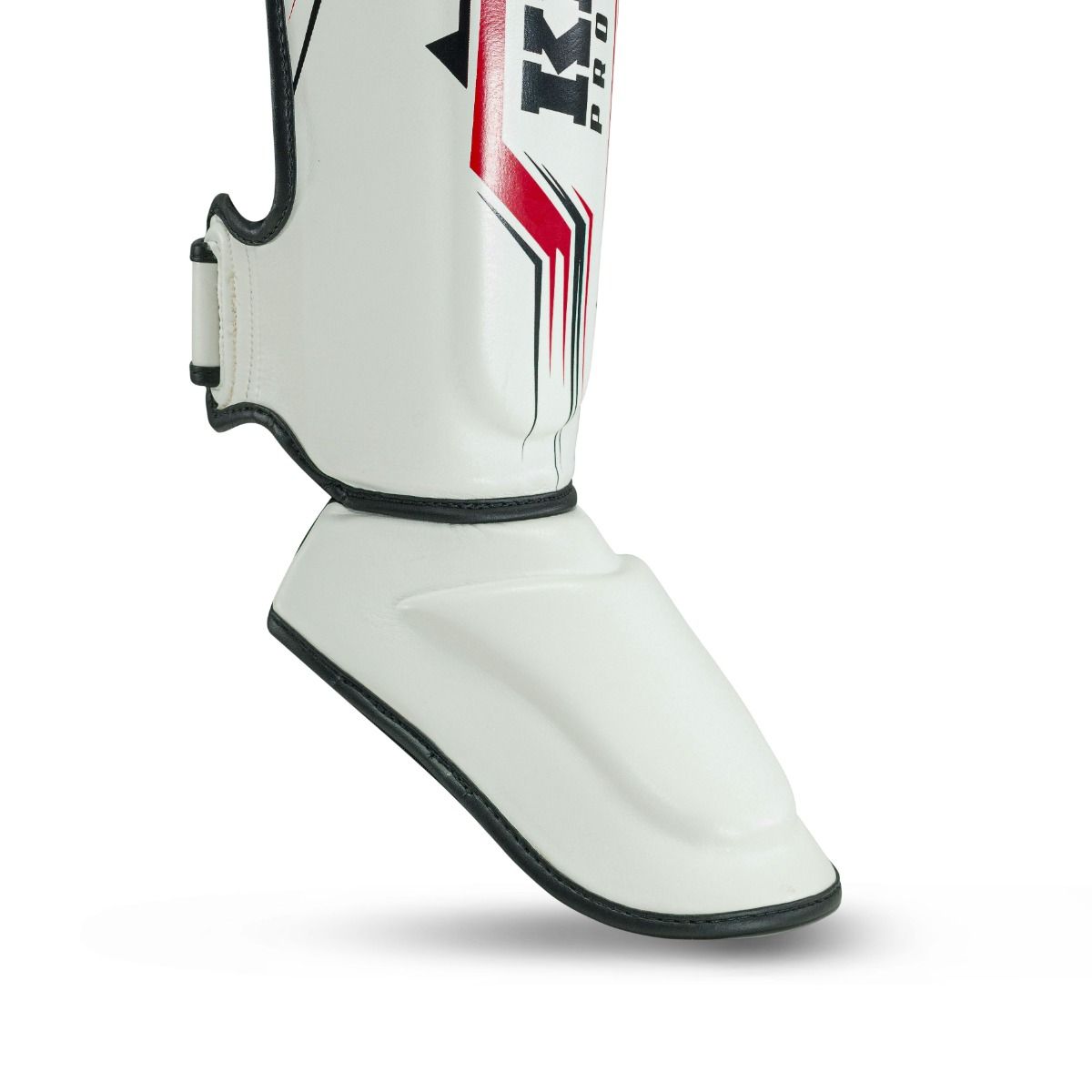 King Pro Protège-tibias de boxe Spartan 2 - blanc, KPB/SG SPARTAN 2