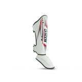 King Pro Protège-tibias de boxe Spartan 2 - blanc, KPB/SG SPARTAN 2