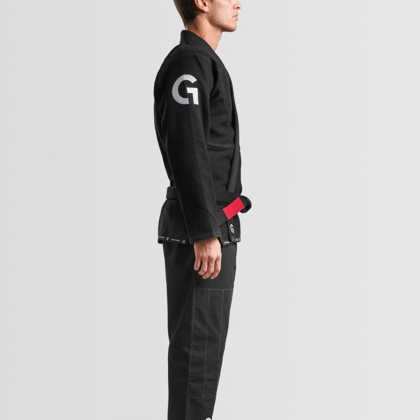 GR1PS BJJ Uniforme Primero Competencia - Negro, G10118 -Blk