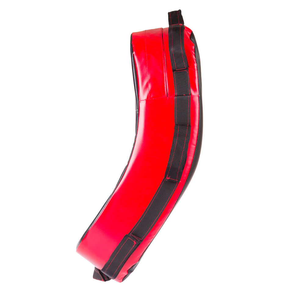 Fighter Reversible Kicking Shield - MULTI GRIP - black/red, FKSH-11