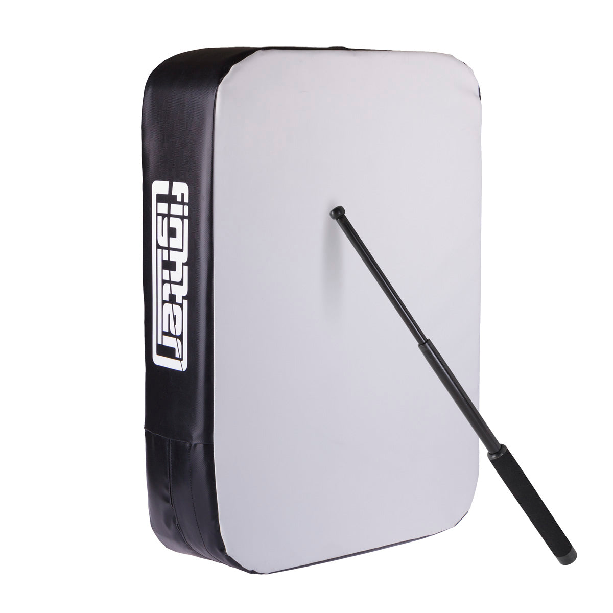 Fighter Baton Tactical Trainingsschild - weiß/schwarz, FBTTS-001