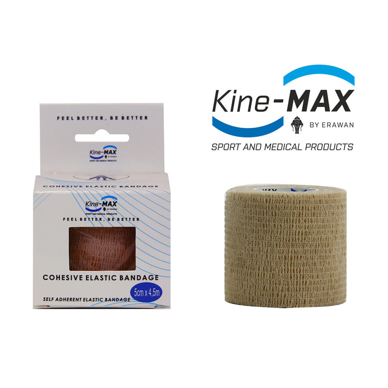 Kine-MAX self-securing elastic bandage-5cm,7,5cm,10cm - beige, CEB5BEI,CEB7BEI,CEB10BEI
