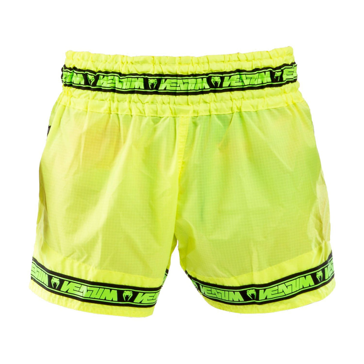 Venum Parachute Muay Thai Shorts - Neon. amarillo