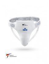 WT Male groin guard DAEDO - white, ADITGG01