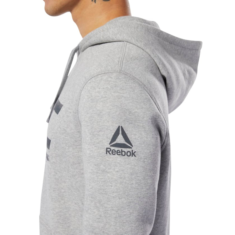 Reebok UFC Fan hood - grey, DU4577